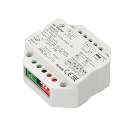 Фото #1 товара Диммер SMART-D12-DIM-PUSH-VR (12-48V, 1x6A, 2.4G) (Arlight, IP20 Пластик, 5 лет)