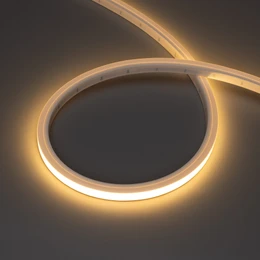 Фото #1 товара Светодиодная лента герметичная NOVA-TOP-PU-A120-16x15mm 24V Warm2700 (10 W/m, IP68, 3m, wire x1) (Arlight, Полиуретан)