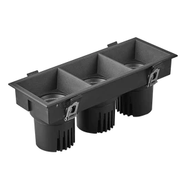 Фото #1 товара Светильник MS-FLOW-BUILT-S230x85-3x6W Day4000 (BK, 55 deg, 230V) (Arlight, IP20 Металл, 5 лет)