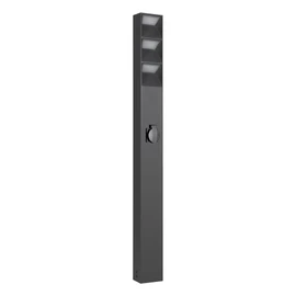 Фото #1 товара Светильник LGD-TILLIS-BOLL-SOCKET-H900-12W Warm3000 (GR, 92 deg, 230V) (Arlight, IP54 Металл, 3 года)