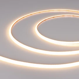 Фото #1 товара Светодиодная лента герметичная MICROLED-SEW-M320-3mm 24V Warm3500 (6 W/m, IP65, 5m) (Arlight, CRI>90)