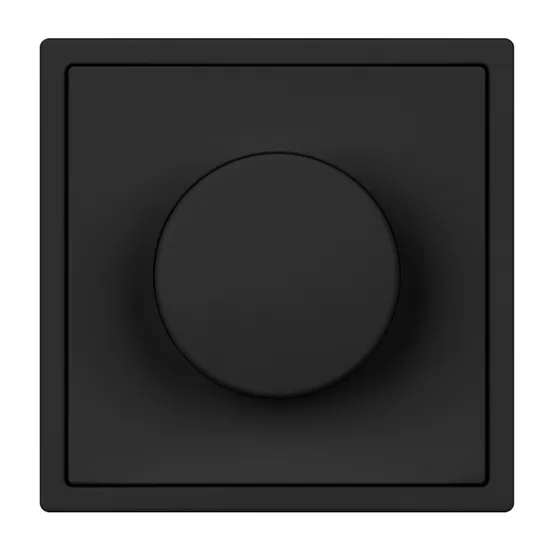 Фото #2 товара Механизм светорегулятора SWT-NOBE-DLR-SFPL-BK (250V, 300W) (Arlight, Черный оникс)