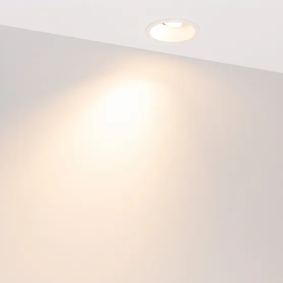 Фото #4 товара Светильник MS-FLOW-BUILT-R85-12W Warm3000 (WH, 15 deg, 230V) (Arlight, IP20 Металл, 5 лет)