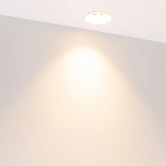 Фото #2 товара Светильник MS-FLOW-BUILT-R85-12W Warm3000 (WH, 15 deg, 230V) (Arlight, IP20 Металл, 5 лет)