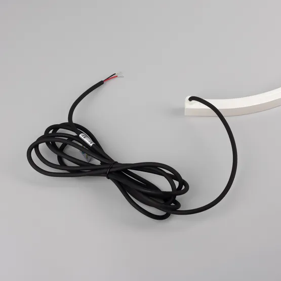 Фото #2 товара Светодиодная лента герметичная NOVA-TOP-PU-A120-16x15mm 24V Warm2700 (10 W/m, IP68, 5m, wire x2) (Arlight, Полиуретан)