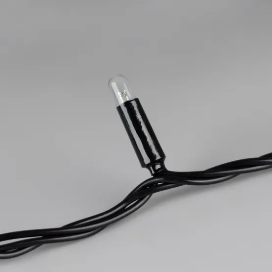 Фото #4 товара Светодиодная гирлянда Нить ARD-CLASSIC-10000-BLACK-100LED-FLASH Warm (230V, 7W) (Ardecoled, IP65)