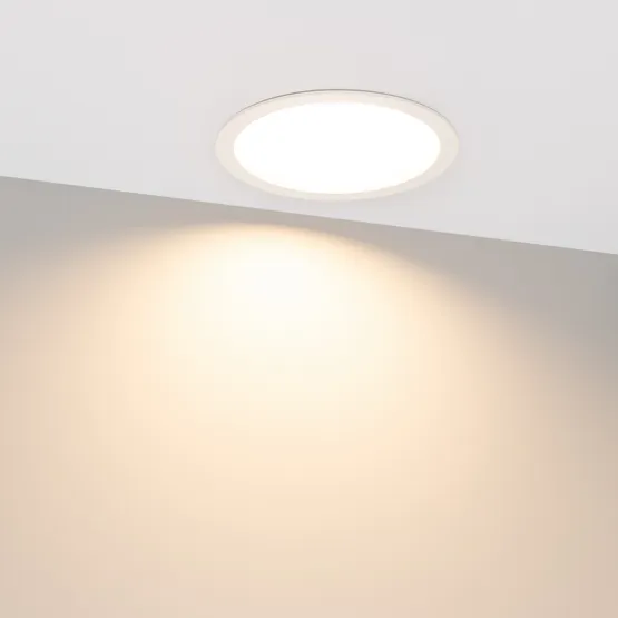 Фото #5 товара Светильник MS-DROP-BUILT-R158-30W Warm3000 (WH, 90 deg, 230V) (Arlight, IP54 Металл, 5 лет)