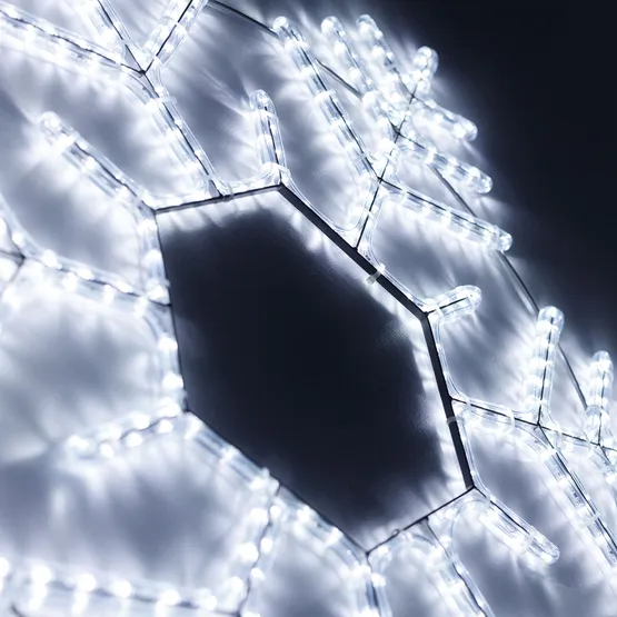 Фото #3 товара Фигура ARD-SNOWFLAKE-M10-1000x900-504LED White (230V, 31W) (Ardecoled, IP65)