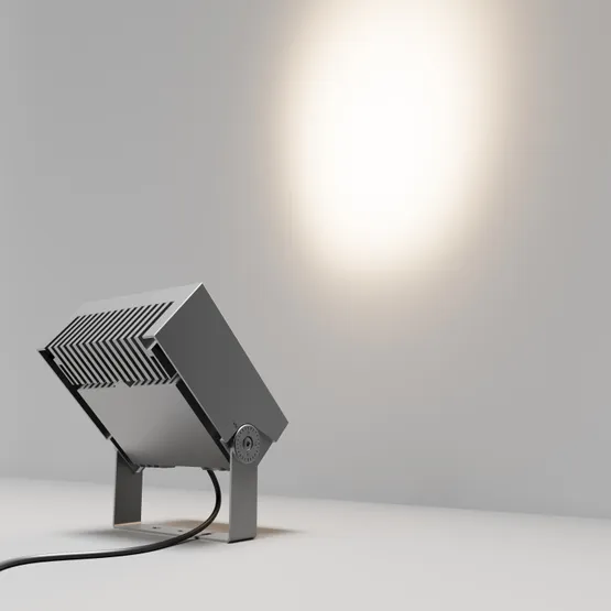 Фото #3 товара Светильник ALT-BLOCK-S220x220-50W Warm3000 (GR, 36 deg, 230V) (Arlight, IP66 Металл, 3 года)