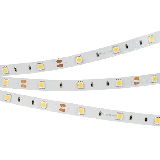 Фото #1 товара Светодиодная лента RT 2-5000 12V Warm2700 (5060, 150 LED, LUX) (Arlight, 7.2 Вт/м, IP20)