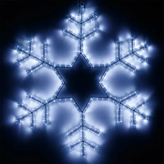 Фото #1 товара Фигура ARD-SNOWFLAKE-M4-750x750-324LED White (230V, 18W) (Ardecoled, IP65)