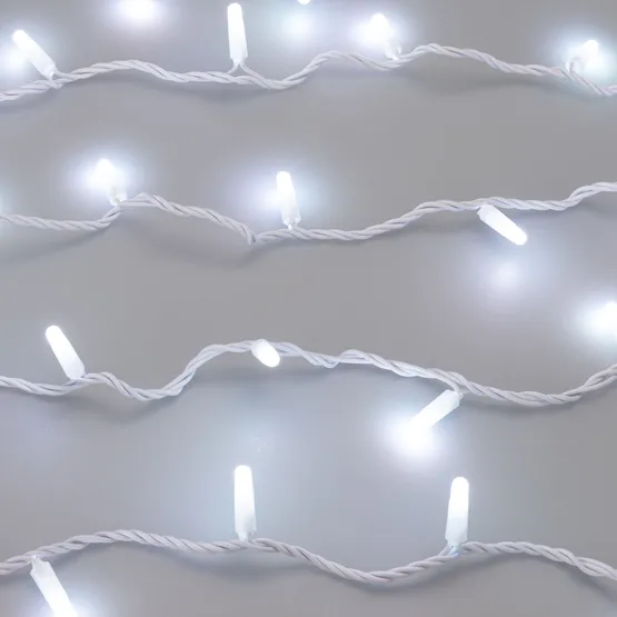 Фото #3 товара Светодиодная гирлянда ARD-STRING-CLASSIC-20000-WHITE-200LED-MILK-SYNC RGB (230V, 13W) (Ardecoled, IP65)