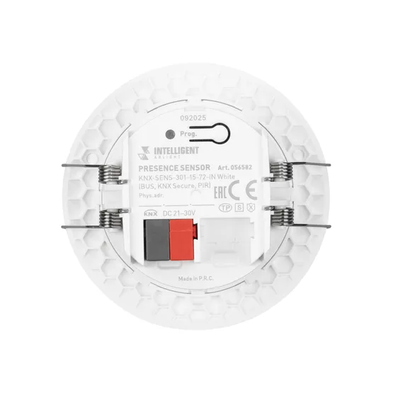 Фото #4 товара INTELLIGENT ARLIGHT Датчик движения KNX-SENS-301-15-72-IN White (BUS, KNX Secure, PIR) (IARL, IP20 Пластик, 3 года)