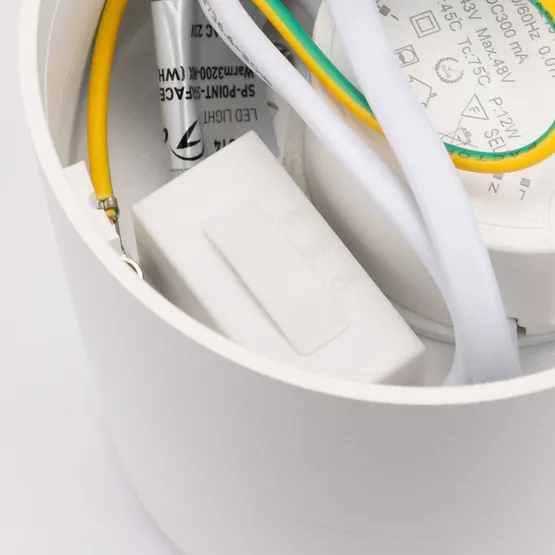 Фото #3 товара Светильник SP-POINT-SURFACE-R85-12W Warm3200-MIX (WH, 15 deg, 230V) (Arlight, IP20 Металл, 5 лет)