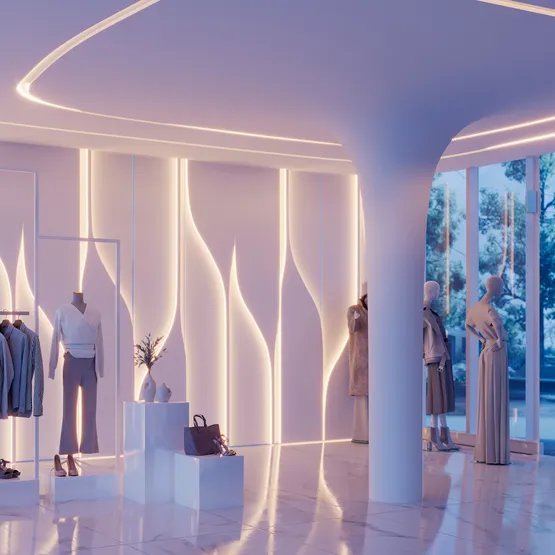 Фото #4 товара Светодиодная лента COB-X576-10mm 24V Warm3500 (15 W/m, IP20, 5m) (Arlight, высок.эфф.150 лм/Вт)