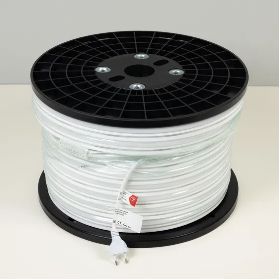 Фото #3 товара Светодиодная лента герметичная WAVE-SIDE-A120-12x25mm 230V Green (12 W/m, IP67, 50m, wire x2) (Arlight, Грибовидная форма)