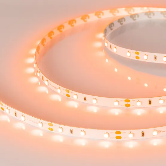 Фото #2 товара Светодиодная лента RT 2-5000 12V Orange (3528, 300 LED, LUX) (Arlight, 4.8 Вт/м, IP20)