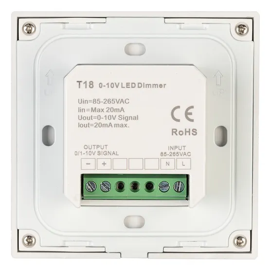 Фото #3 товара Панель SMART-P35-DIM-IN White (230V, 0-10V, Sens, 2.4G) (Arlight, IP20 Пластик, 5 лет)