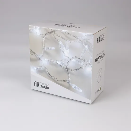 Фото #5 товара Светодиодная гирлянда ARD-EDGE-CLASSIC-5600x900-CLEAR-240LED-PULSE Warm (230V, 15W) (Ardecoled, IP65, 1 год)
