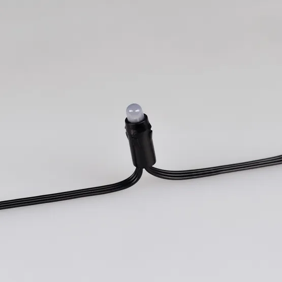 Фото #4 товара Светодиодная гирлянда Нить Смарт ARD-MOOD-CLASSIC-10000-BLACK-48LED RGBY-SPI (230V, 8W, Tuya Wi-Fi) (Ardecoled, IP65)