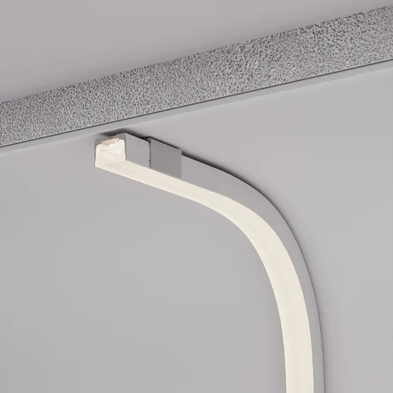 Фото #4 товара Силиконовый профиль WPH-FLEX-3020-TOP-S16-10m WHITE (Arlight, Силикон)