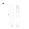 Минифото #3 товара Светильник LGD-TILLIS-BOLL-SOCKET-H900-12W Warm3000 (GR, 92 deg, 230V) (Arlight, IP54 Металл, 3 года)