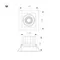 Минифото #2 товара Светильник MS-VORTEX-BUILT-S140x140-30W Day4000 (BK-BK, 17 deg, 230V) (Arlight, IP20 Металл, 5 лет)