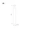 Минифото #4 товара Светильник LGD-LONDARI-BOLL-H900-12W Warm3000 (BK, 125 deg, 230V) (Arlight, IP65 Металл, 3 года)