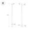 Минифото #2 товара Опора фланцевая OXOR-OK-D75-L7000 (SL) (Arlight, Сталь)