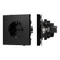 Минифото #1 товара Механизм электрической розетки SCT-TENDO-MEU1-PL-BK (230V, 16A) (Arlight, -)