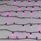 Минифото #4 товара Светодиодная гирлянда ARD-STRING-CLASSIC-10000-BLACK-100LED-FLASH PINK (230V, 7W) (Ardecoled, IP65, 1 год)