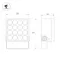 Минифото #4 товара Светильник ALT-BLOCK-S220x220-50W Warm3000 (GR, 36 deg, 230V) (Arlight, IP66 Металл, 3 года)